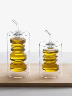 Aceiteras Y Vinagreras|Aceiteras Y Vinagreras>ICHENDORF Aceitera y vinagrera artesanal Rings, Al 19 cm