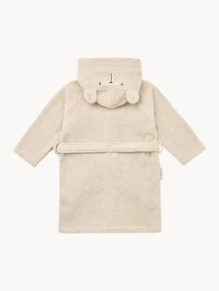 Textiles De Baño Infantiles|Decoración Infantil>Liewood Albornoz de algodón ecológico Lily Blanco crema