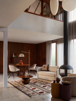 Clearance Alfombra artesanal con borlas Haydon, tamaños diferentes Rectangular|Alfombras Rectangulares