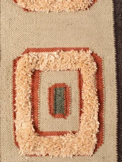 Clearance Alfombra artesanal con borlas Haydon, tamaños diferentes Rectangular|Alfombras Rectangulares