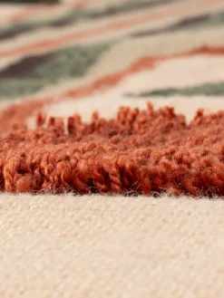 Clearance Alfombra artesanal con borlas Haydon, tamaños diferentes Rectangular|Alfombras Rectangulares