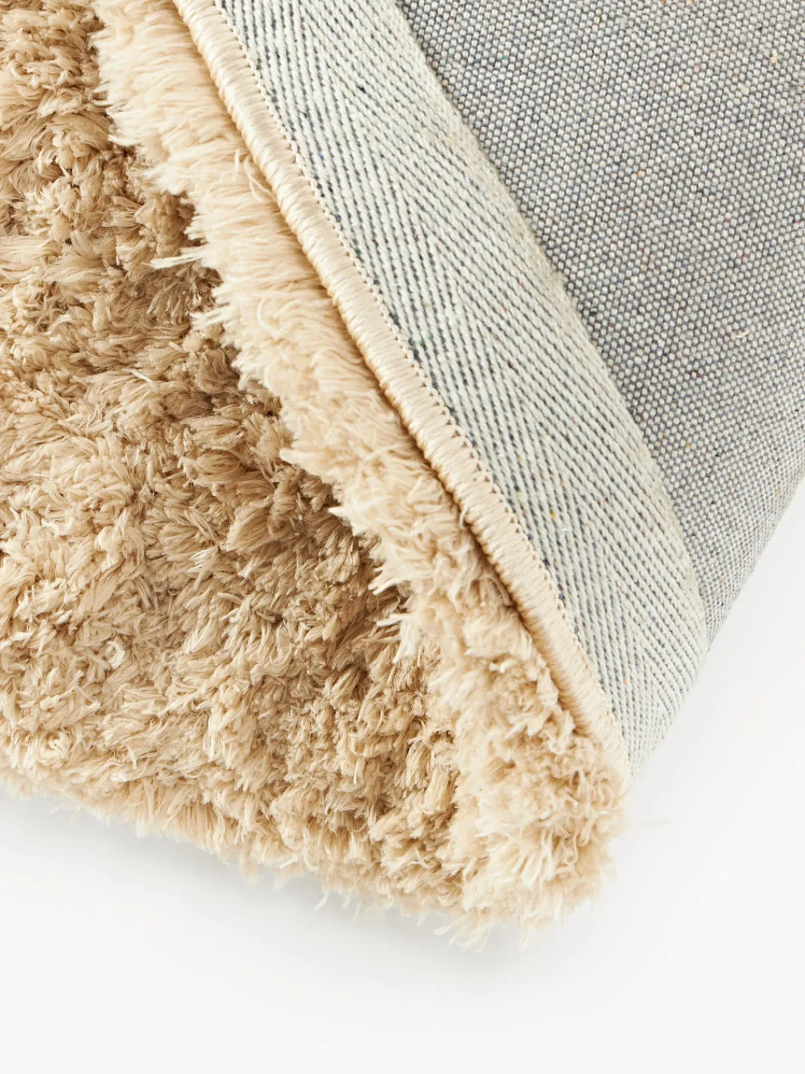 Alfombras Rectangulares|Alfombras>Westwing Collection Alfombra artesanal con forma orgánica Tully Beige