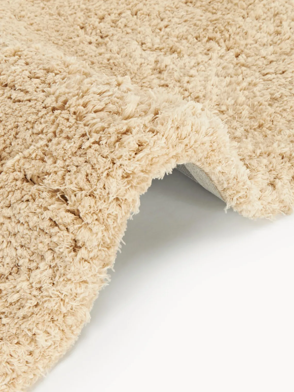 Alfombras Rectangulares|Alfombras>Westwing Collection Alfombra artesanal con forma orgánica Tully Beige