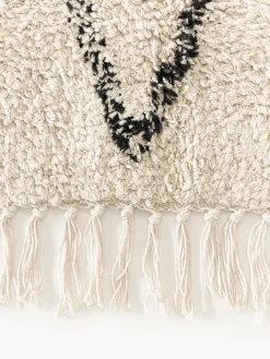 Best Alfombra artesanal de algodón con flecos Bina Rectangular|Alfombras Rectangulares