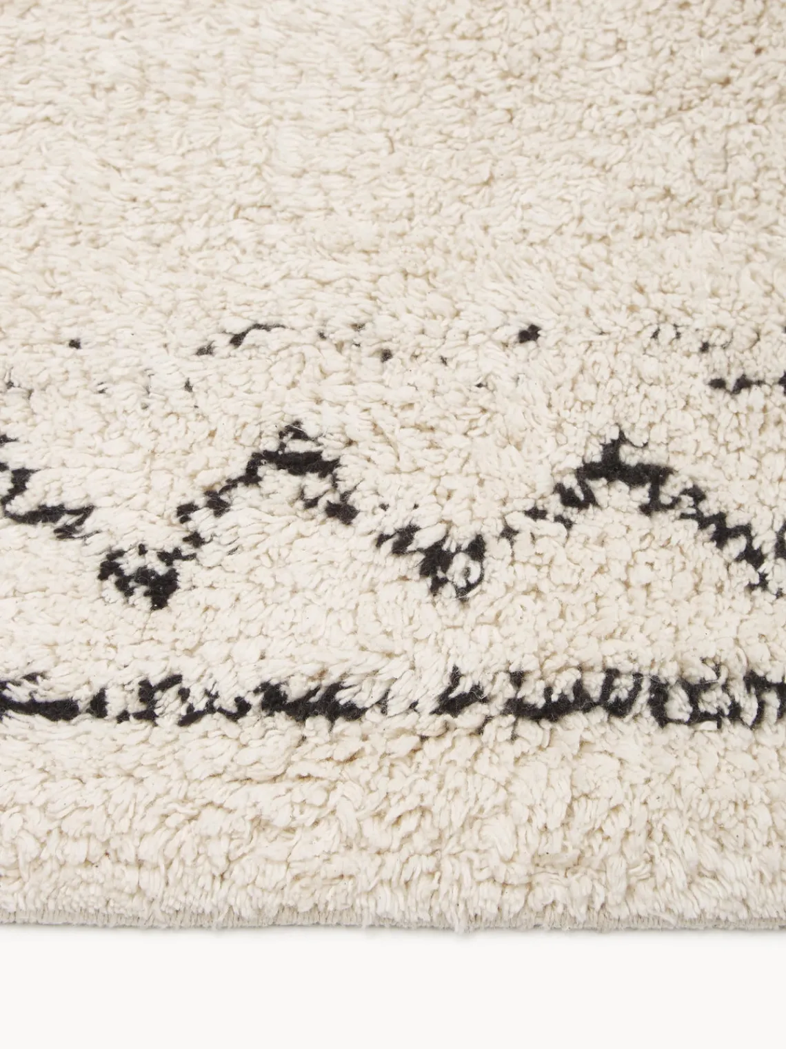 Rectangular|Alfombras Rectangulares>Westwing Collection Alfombra artesanal de algodón con flecos Flonn