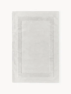 Rectangular|Alfombras Rectangulares>Westwing Collection Alfombra artesanal de algodón texturizada Dania Gris claro