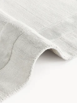 Rectangular|Alfombras Rectangulares></noscript>Westwing Collection Alfombra artesanal de algodón texturizada Dania Gris claro