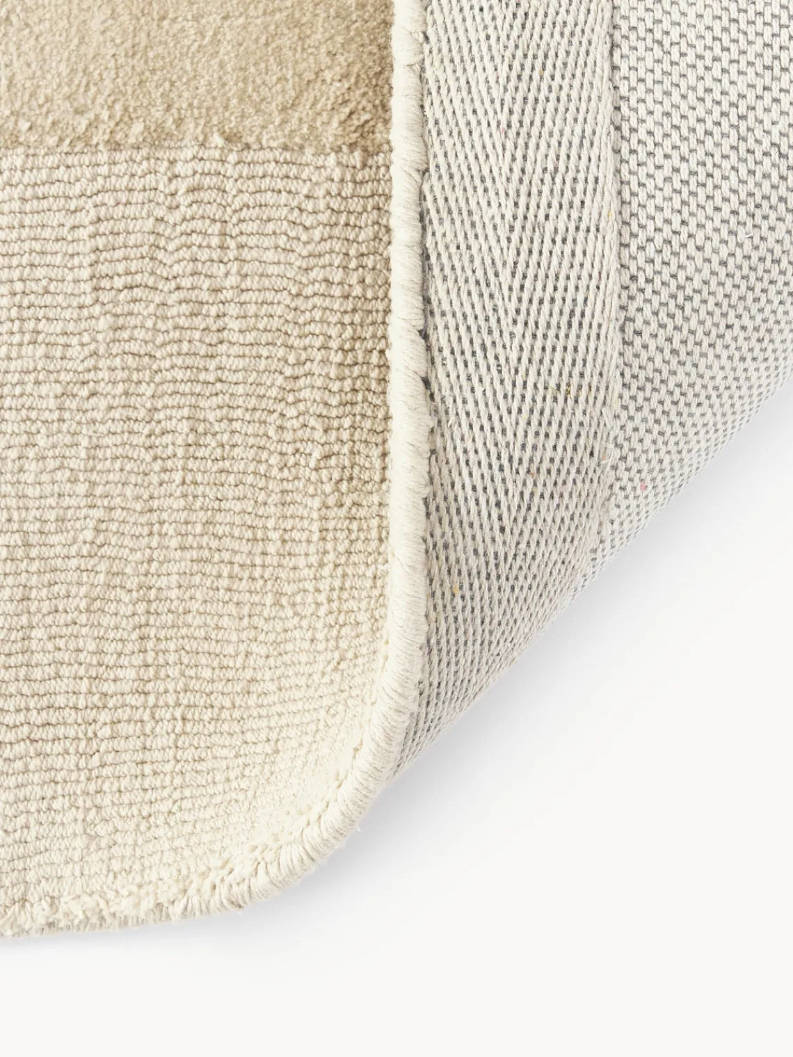 Online Alfombra artesanal de algodón texturizada Dania Rectangular|Alfombras Rectangulares