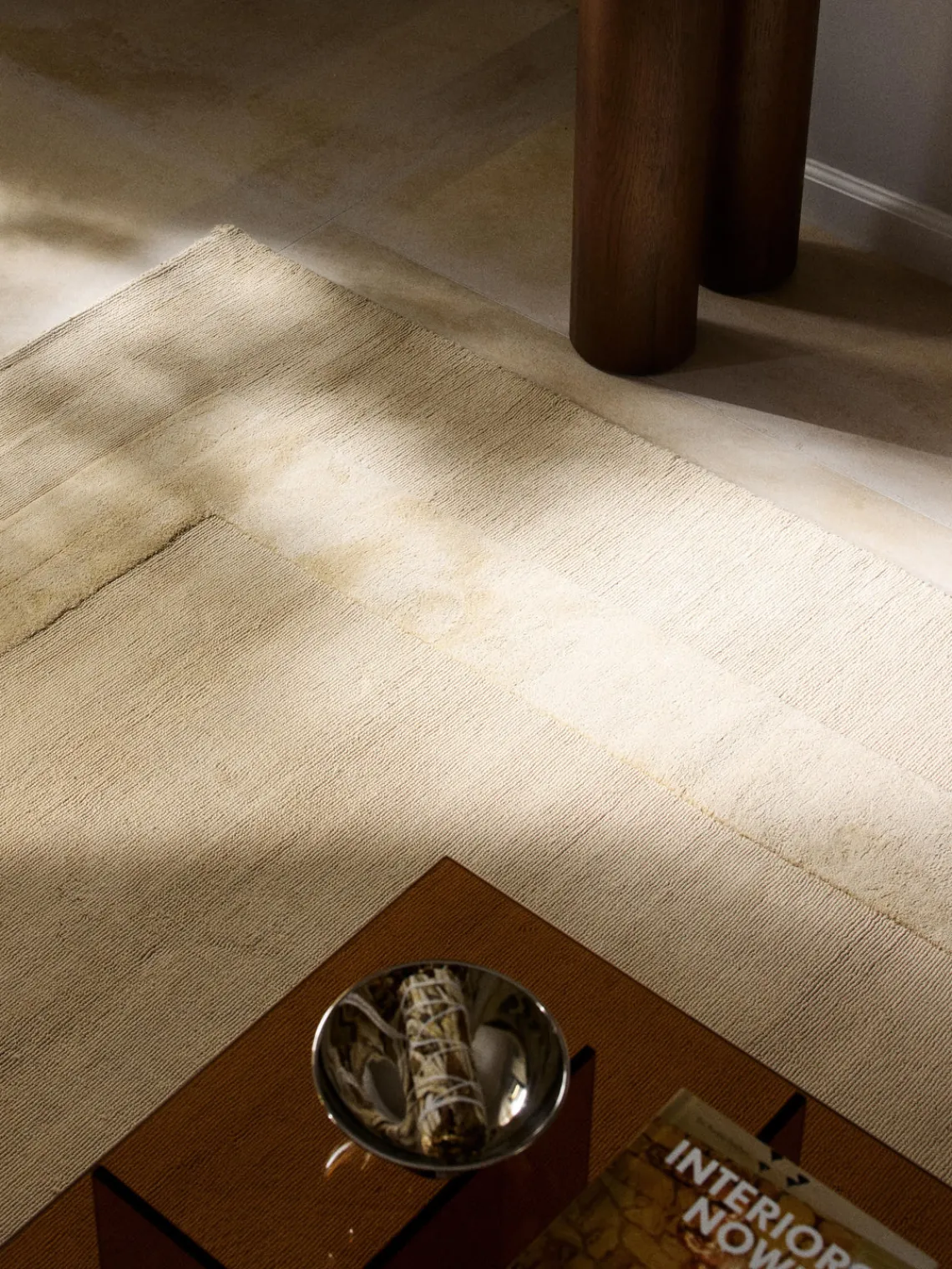 Online Alfombra artesanal de algodón texturizada Dania Rectangular|Alfombras Rectangulares