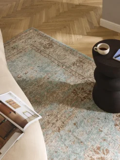 Sale Alfombra artesanal de chenilla Rimini Rectangular|Alfombras Rectangulares