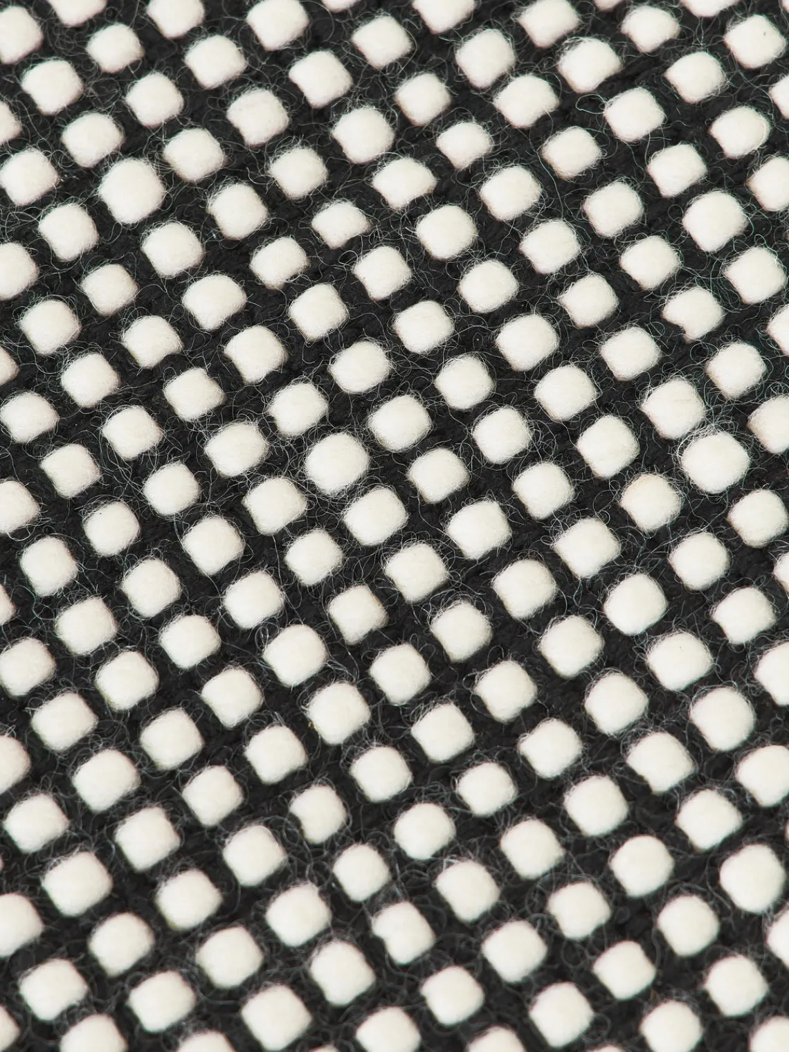 Rectangular|Alfombras Rectangulares>Westwing Collection Alfombra artesanal de lana Amaro Negro, blanco crema