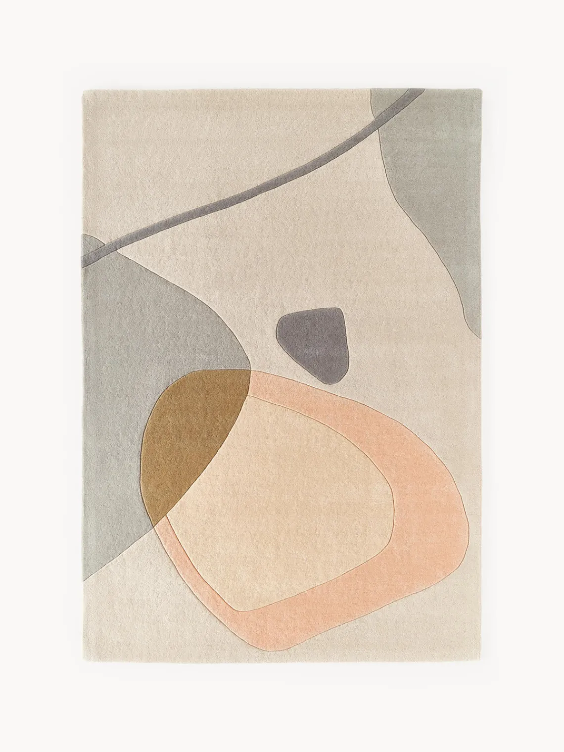 Sale Alfombra artesanal de lana Luke Rectangular|Alfombras Rectangulares