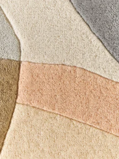 Sale Alfombra artesanal de lana Luke Rectangular|Alfombras Rectangulares