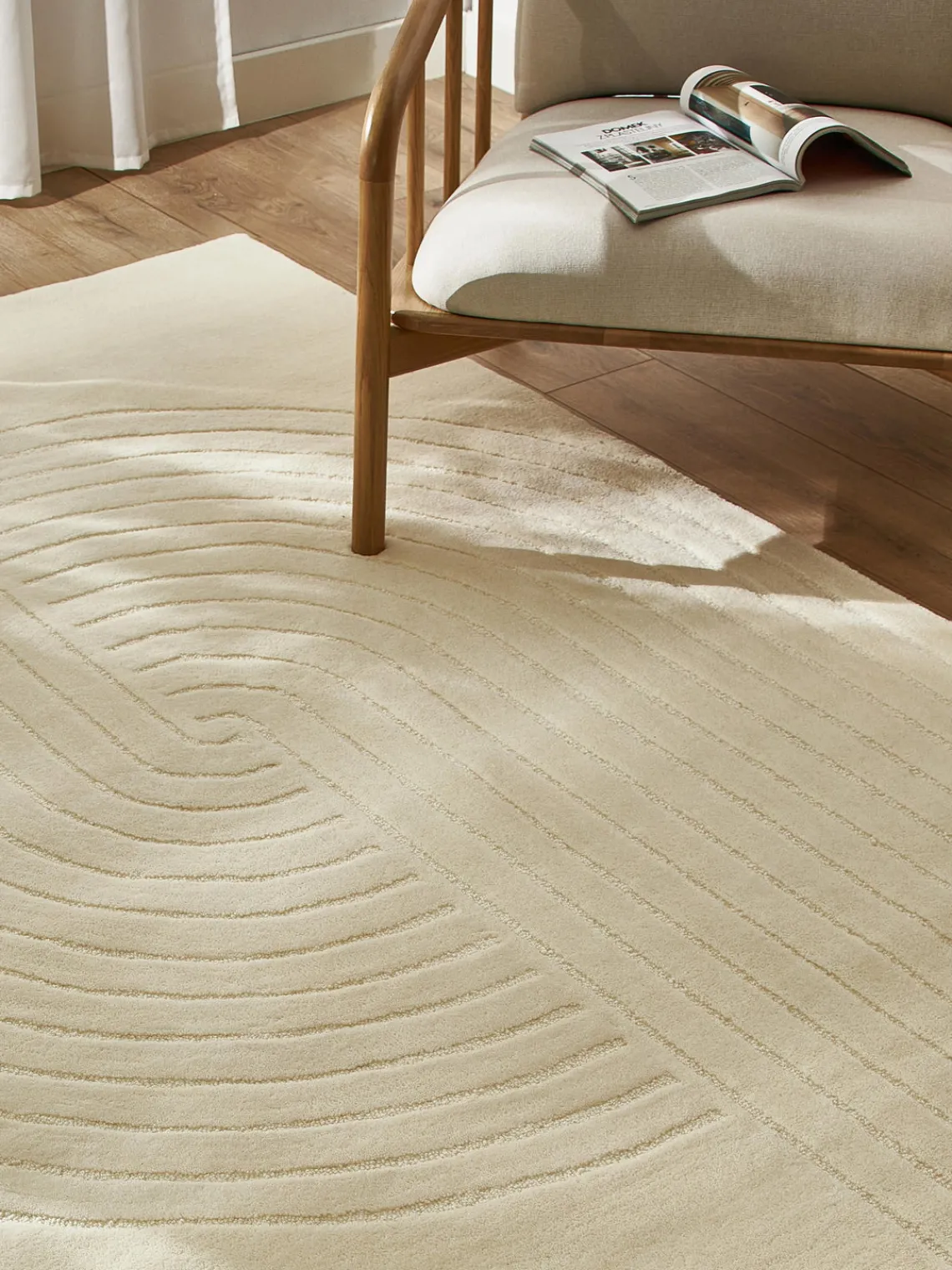 Alfombra artesanal de lana Mason Rectangular|Alfombras Rectangulares