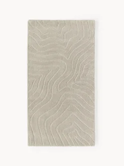 Online Alfombra artesanal de lana Aaron Rectangular|Alfombras Rectangulares