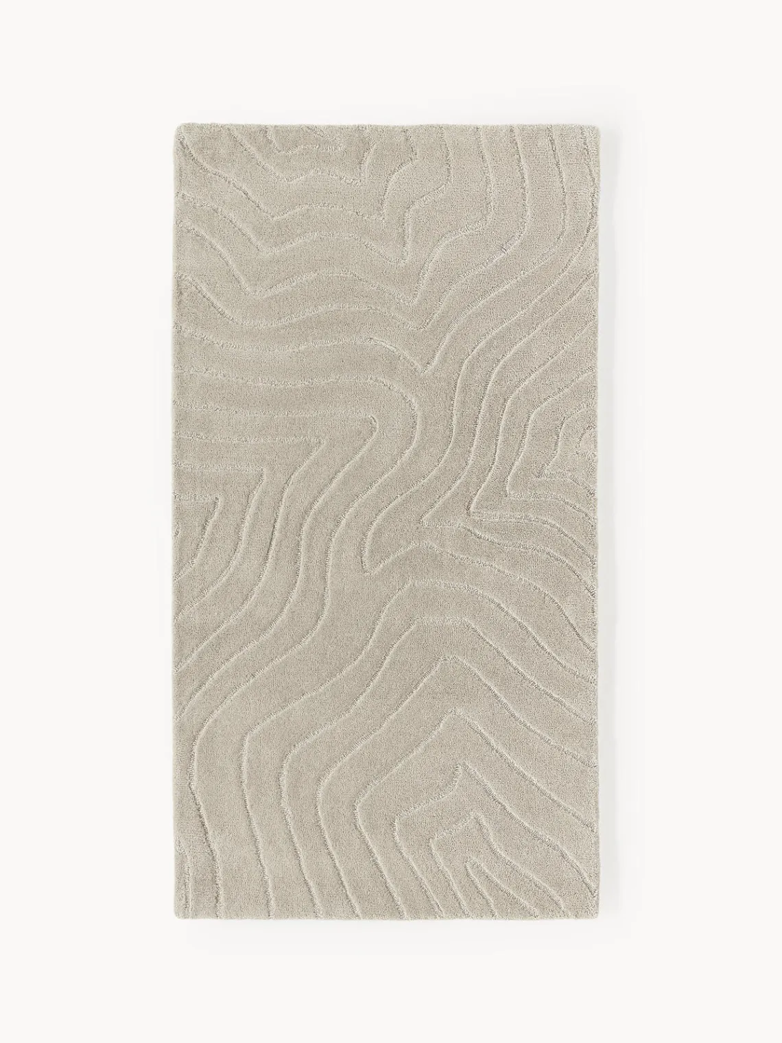 Online Alfombra artesanal de lana Aaron Rectangular|Alfombras Rectangulares