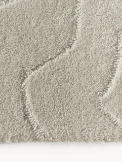 Online Alfombra artesanal de lana Aaron Rectangular|Alfombras Rectangulares