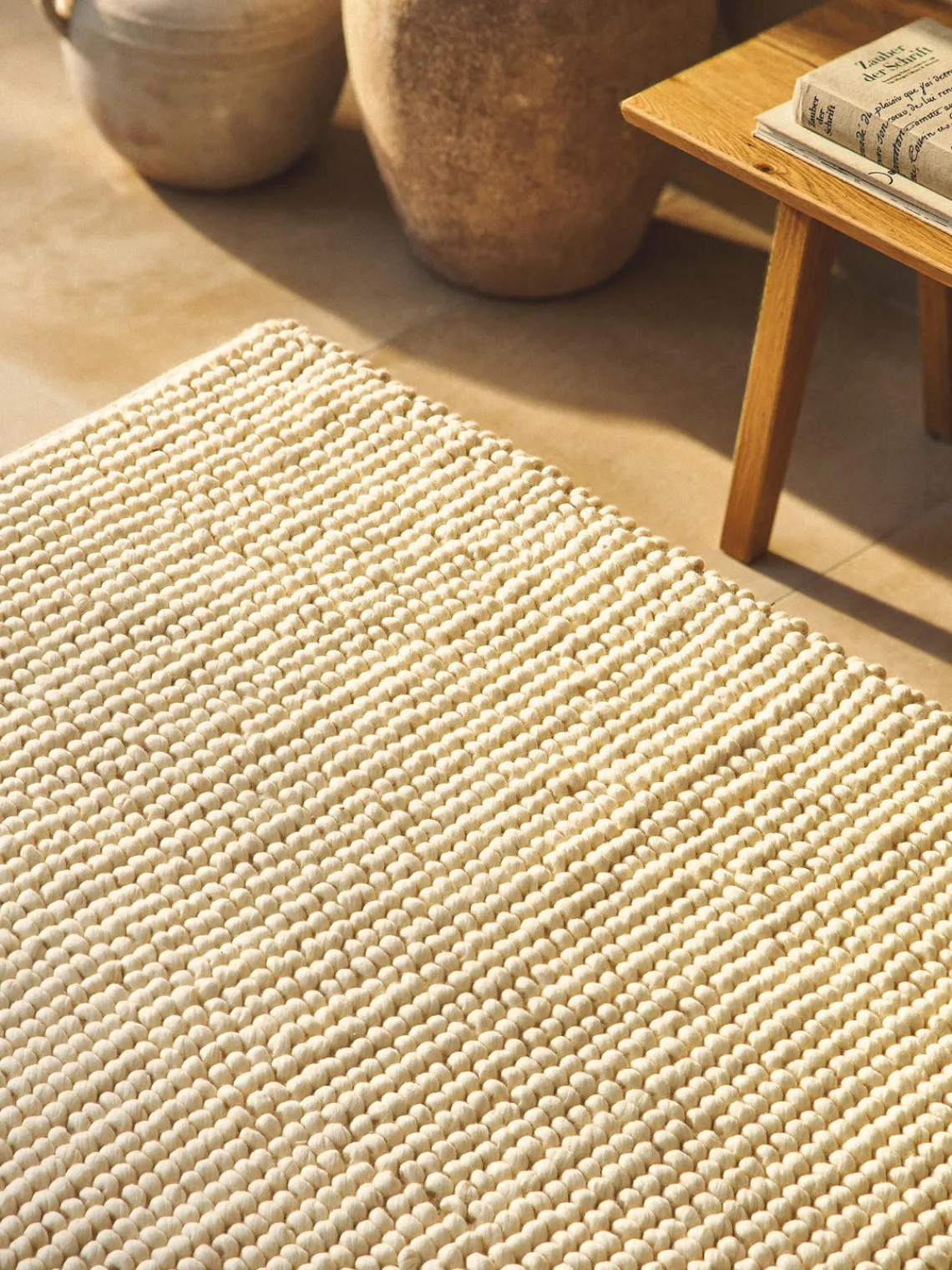 Rectangular|Alfombras Rectangulares>Westwing Collection Alfombra artesanal de lana Pebble