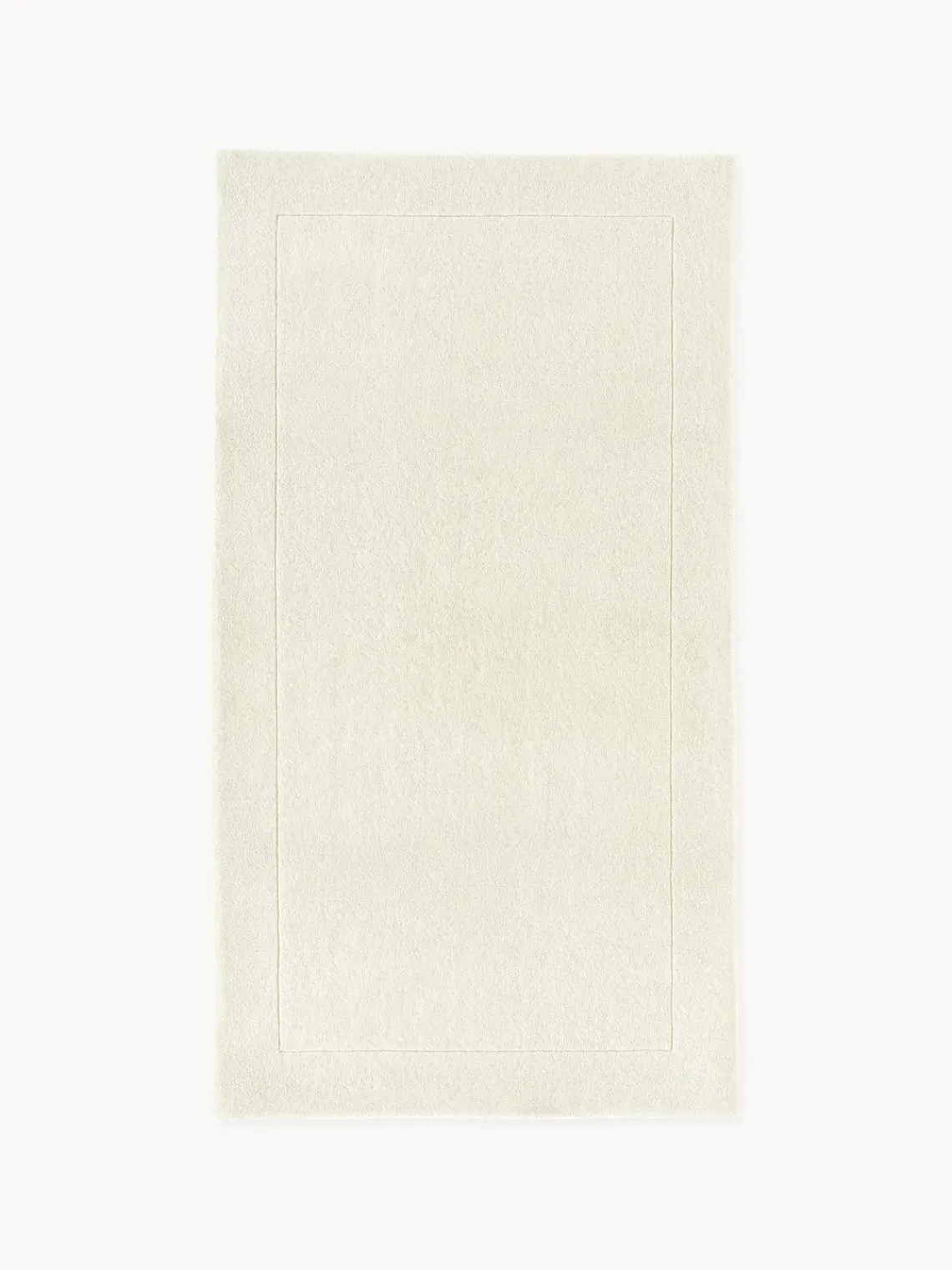 Clearance Alfombra artesanal de lana Ezra Rectangular|Alfombras Rectangulares