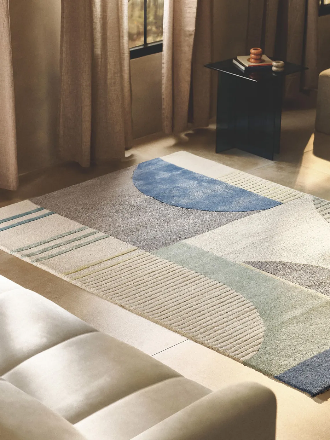 Discount Alfombra artesanal de lana texturizada Pierre Rectangular|Alfombras Rectangulares