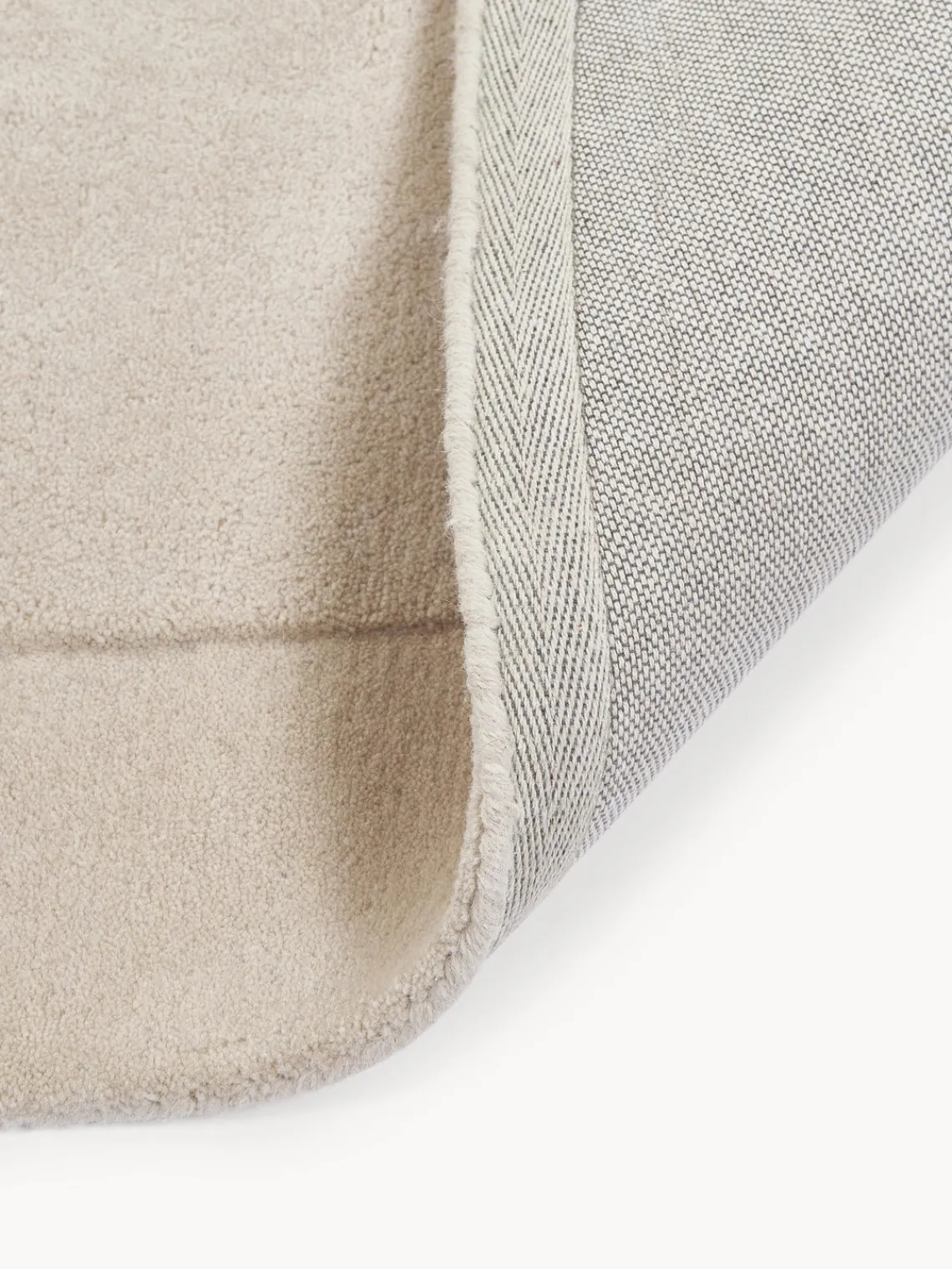 Alfombra artesanal de lana con forma orgánica Kadey Alfombras Rectangulares|Alfombras