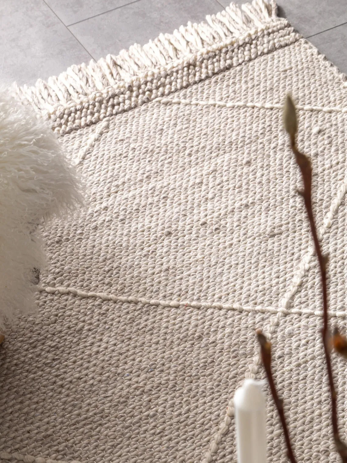 Rectangular|Alfombras Rectangulares>benuta Alfombra artesanal de lana Daphne