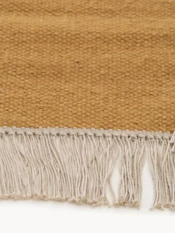 Online Alfombra artesanal de lana con flecos Liv Rectangular|Alfombras Rectangulares