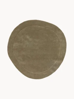 Discount Alfombra artesanal de lana con forma orgánica Shape Alfombras Rectangulares|Alfombras