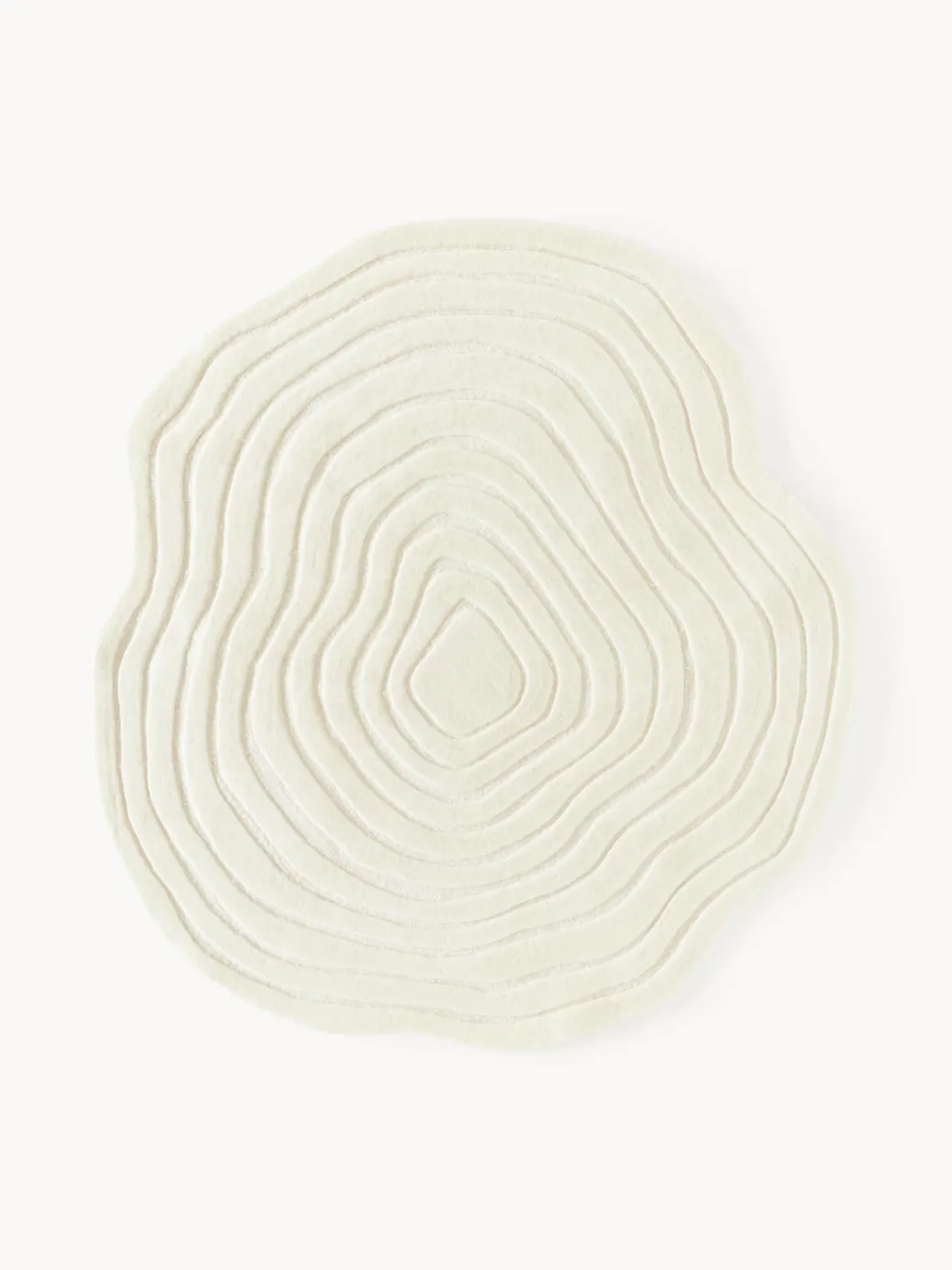 Alfombras Rectangulares|Alfombras>Westwing Collection Alfombra artesanal de lana de forma orgánica Niria