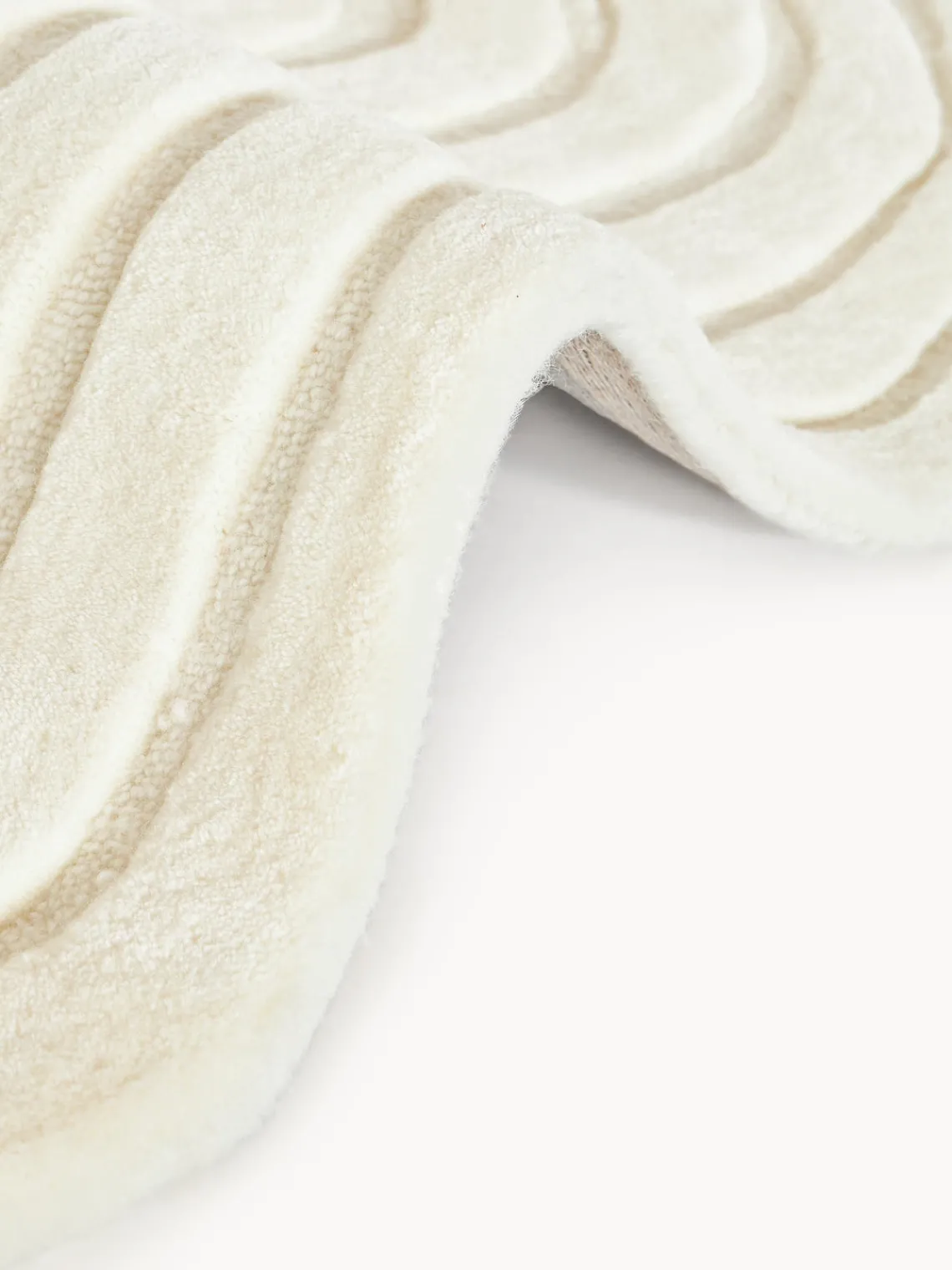 Alfombras Rectangulares|Alfombras>Westwing Collection Alfombra artesanal de lana de forma orgánica Niria