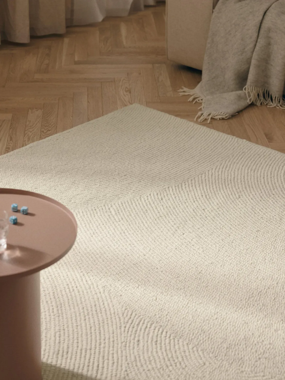 Rectangular|Alfombras Rectangulares>Westwing Collection Alfombra artesanal de lana Eleni Blanco Off White