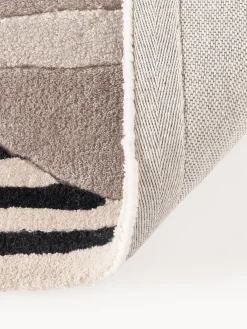 Rectangular|Alfombras Rectangulares></noscript>Westwing Collection Alfombra artesanal de lana texturizada Rosco