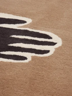 Clearance Alfombra artesanal de lana Pose Rectangular|Alfombras Rectangulares