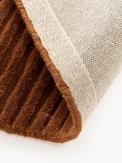 Sale Alfombra artesanal de lana texturizada Silas Alfombras Rectangulares|Alfombras