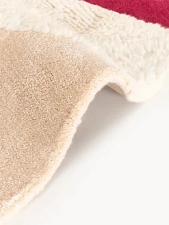 Sale Alfombra artesanal de lana texturizada Silas Alfombras Rectangulares|Alfombras