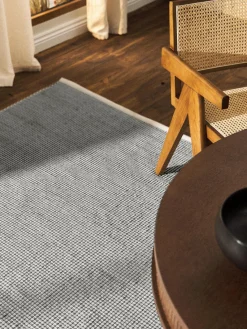 Rectangular|Alfombras Rectangulares>Westwing Collection Alfombra artesanal de lana Amaro Beige claro, gris