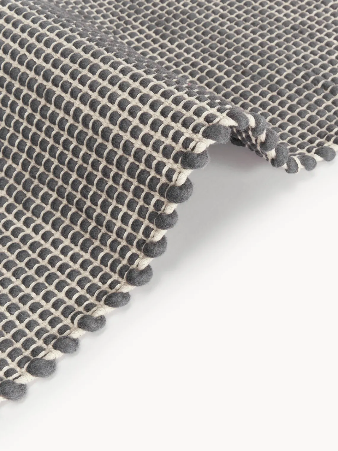 Rectangular|Alfombras Rectangulares>Westwing Collection Alfombra artesanal de lana Amaro Beige claro, gris