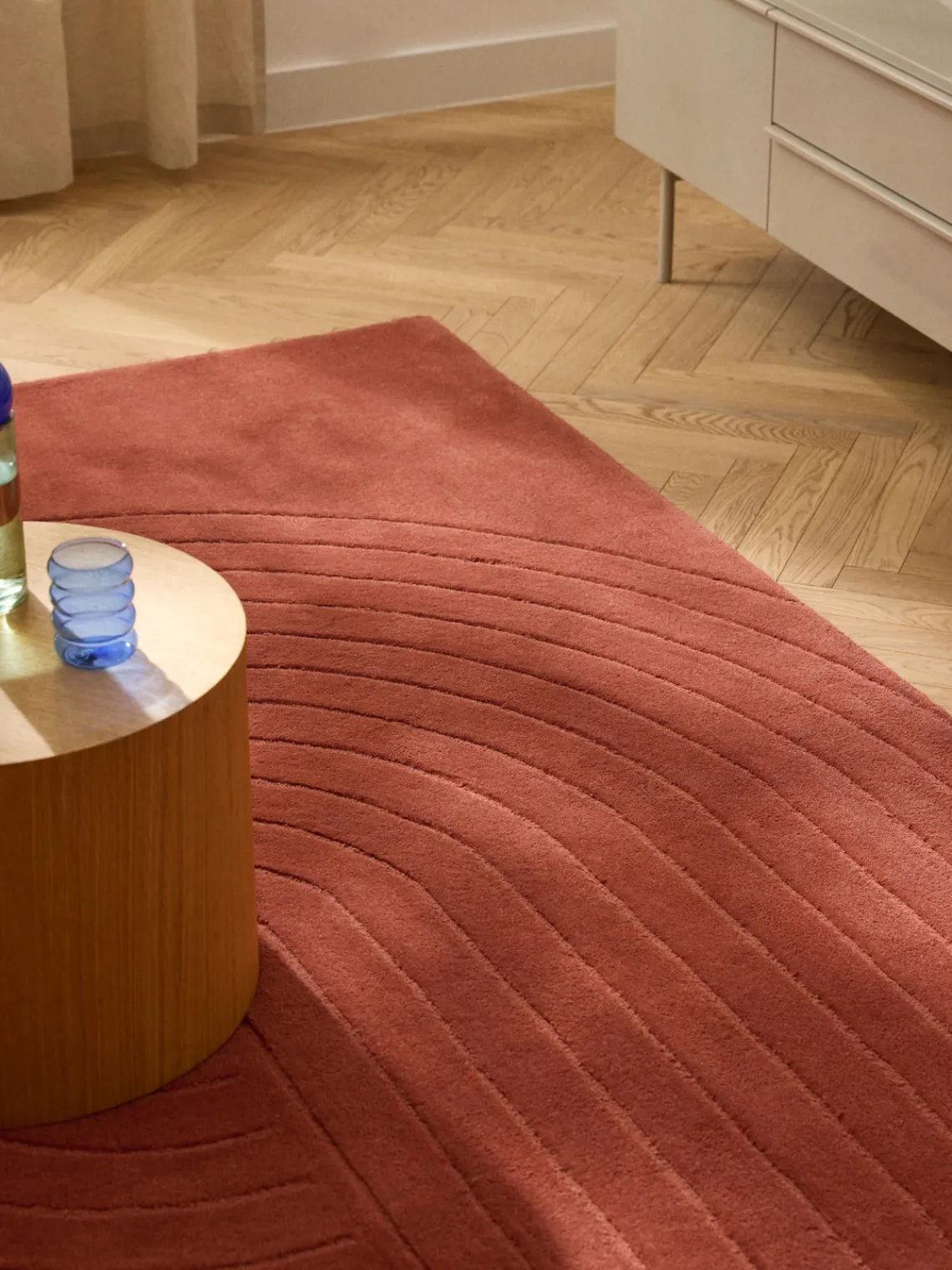 Outlet Alfombra artesanal de lana Mason Rectangular|Alfombras Rectangulares