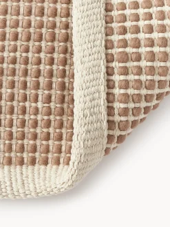 Rectangular|Alfombras Rectangulares></noscript>Westwing Collection Alfombra artesanal de lana Amaro Beige claro, marrón claro