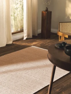 Rectangular|Alfombras Rectangulares></noscript>Westwing Collection Alfombra artesanal de lana Amaro Beige claro, marrón claro