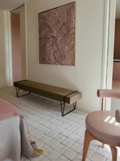 Rectangular|Alfombras Rectangulares>Lorena Canals Alfombra artesanal de lana Mosaic Blanco Off White, gris oscuro