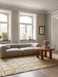 Sale Alfombra artesanal de lana Swedish Homage Rectangular|Alfombras Rectangulares