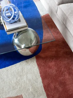 Rectangular|Alfombras Rectangulares>Layered Alfombra artesanal de lana Scandi