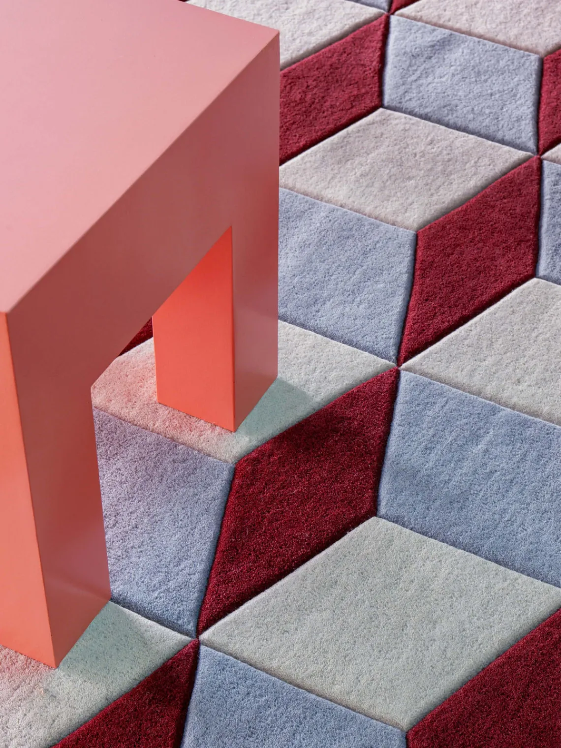 Best Alfombra artesanal de lana Mulberry Sky Rectangular|Alfombras Rectangulares