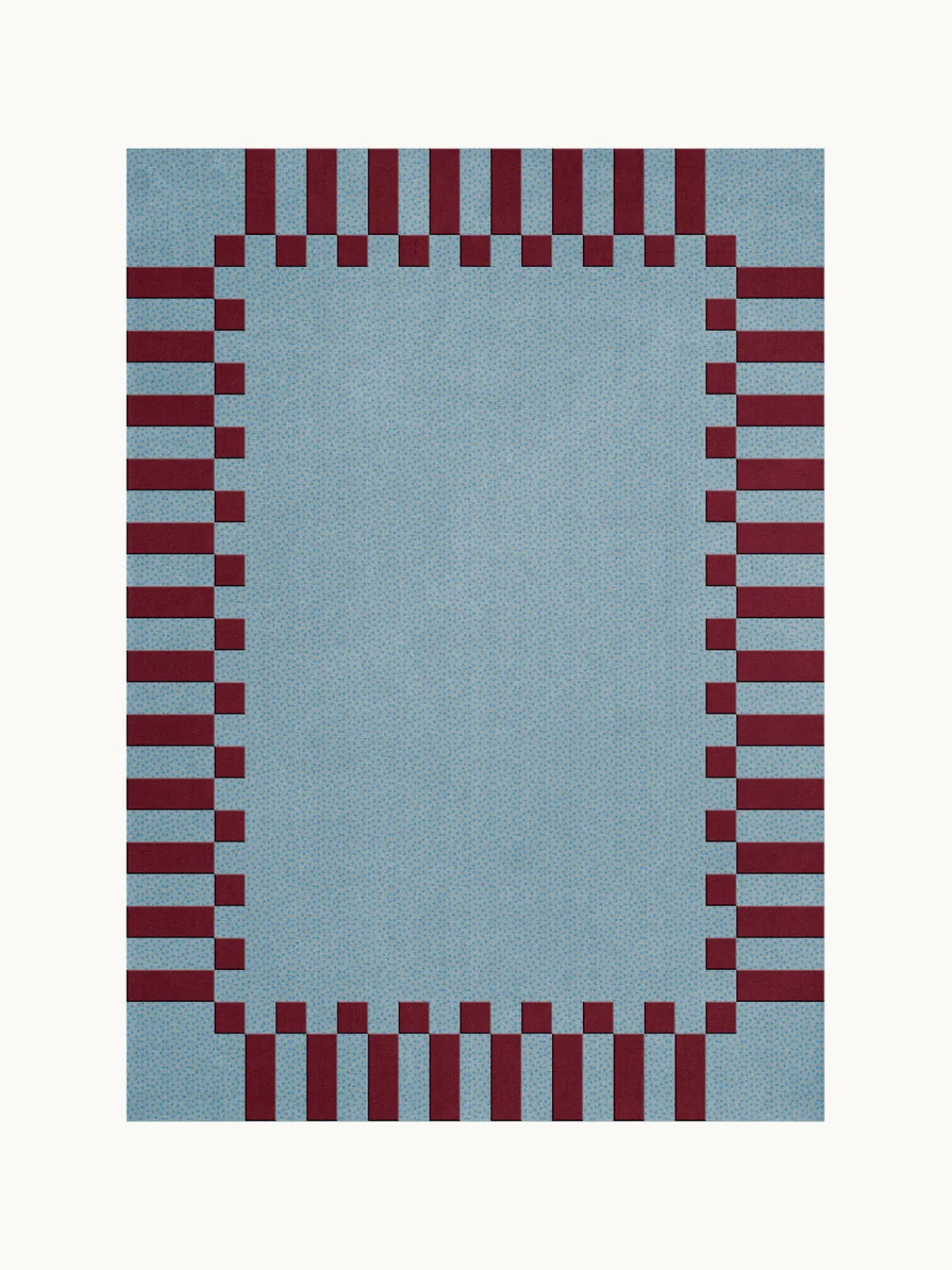 Hot Alfombra artesanal de lana de pelo largo Tekla Frame Rectangular|Alfombras Rectangulares