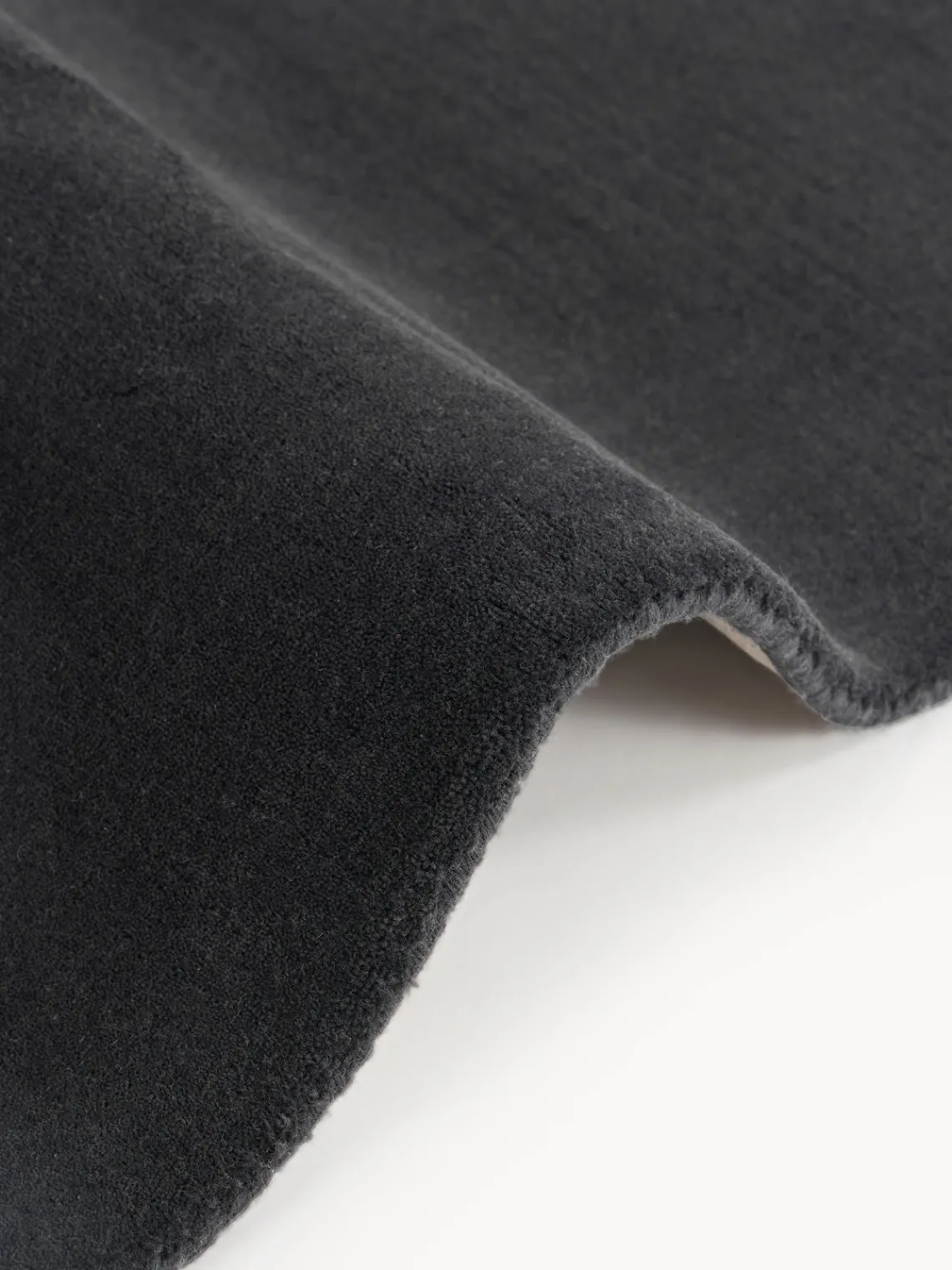 Rectangular|Alfombras Rectangulares>Westwing Collection Alfombra artesanal de lana Zayne Gris antracita