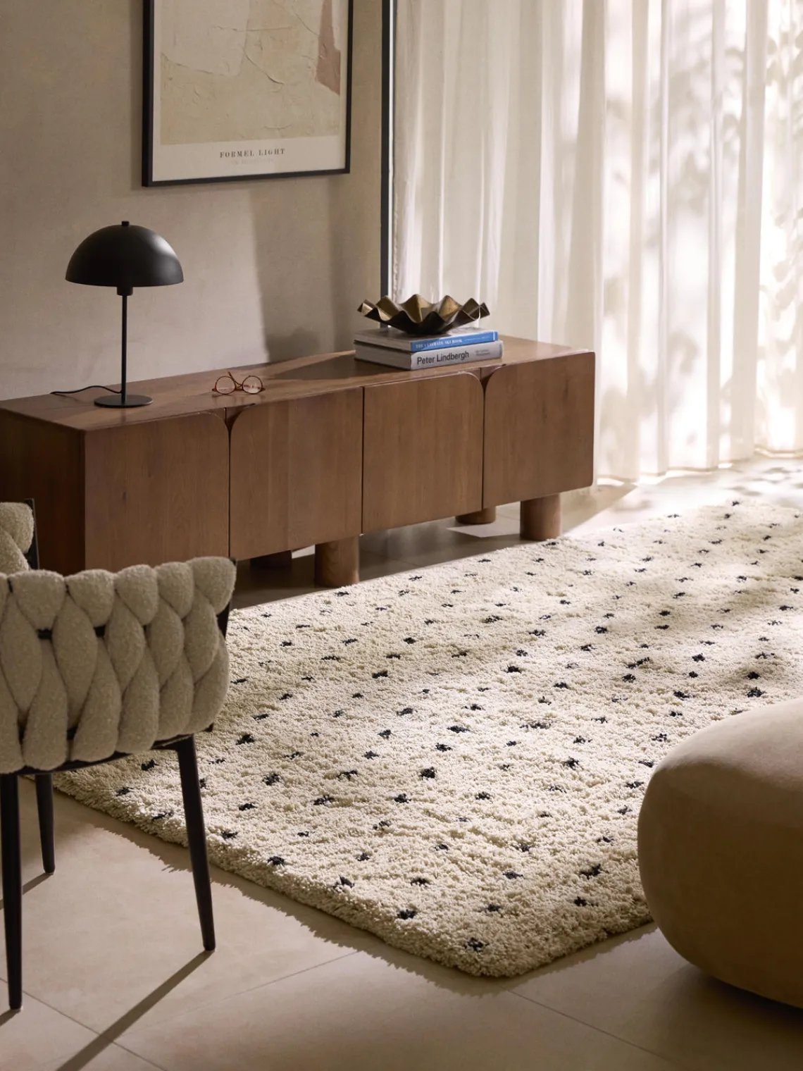 Rectangular|Alfombras Rectangulares>Westwing Collection Alfombra artesanal de pelo largo Ayana