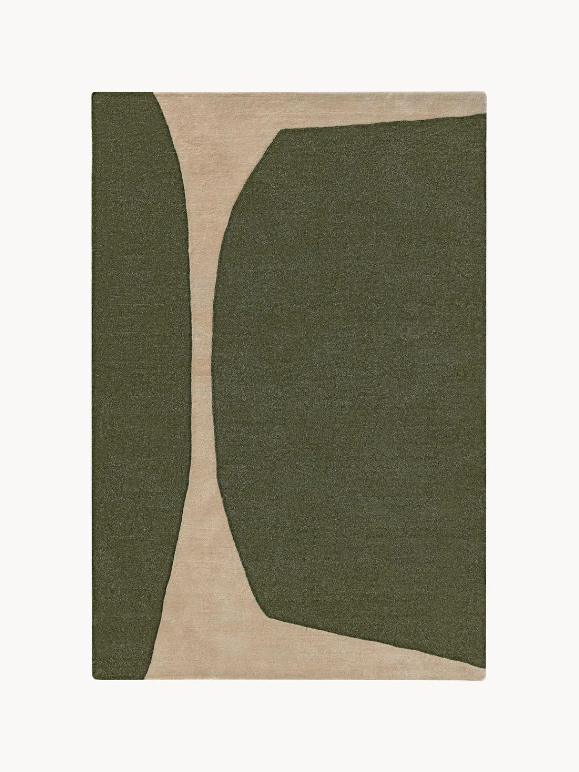 Clearance Alfombra artesanal de pelo corto Smilla Rectangular|Alfombras Rectangulares