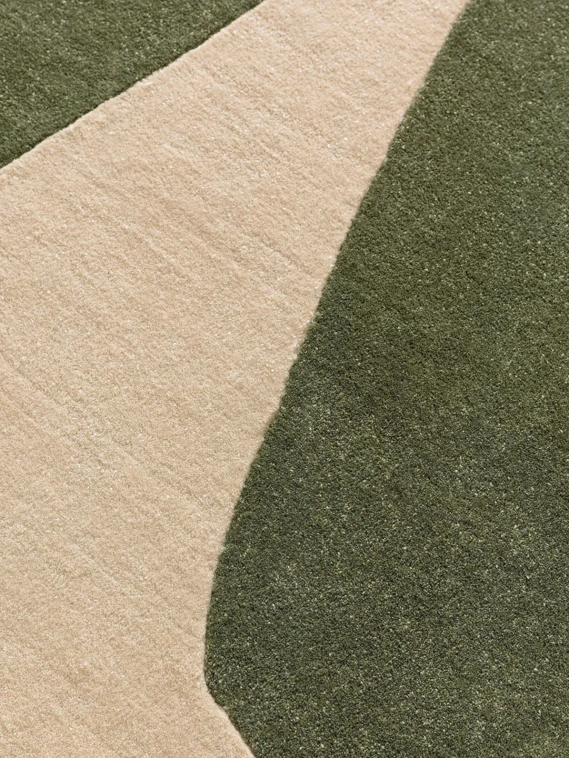 Clearance Alfombra artesanal de pelo corto Smilla Rectangular|Alfombras Rectangulares