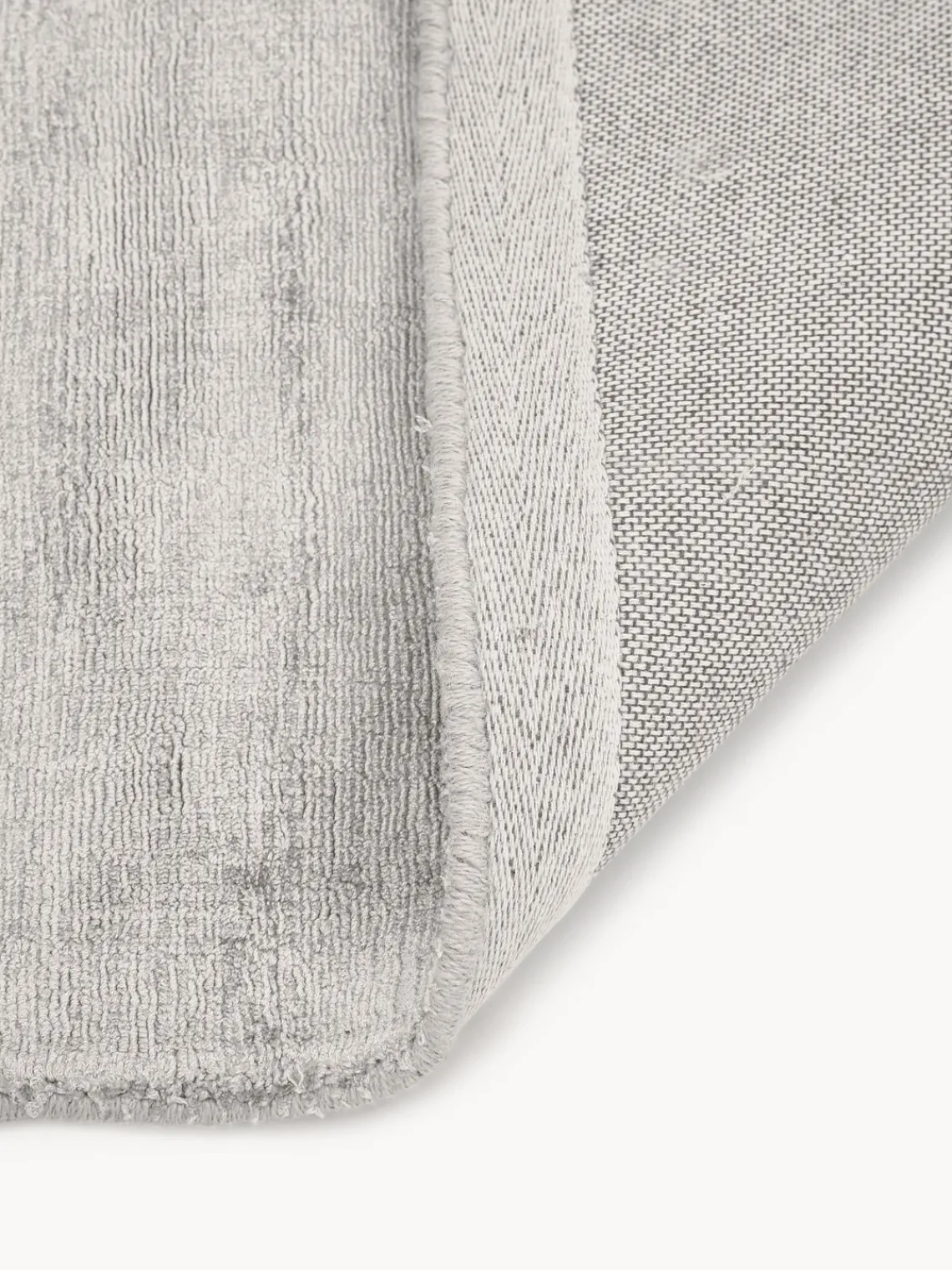 Clearance Alfombra artesanal de viscosa Jane Rectangular|Alfombras Rectangulares